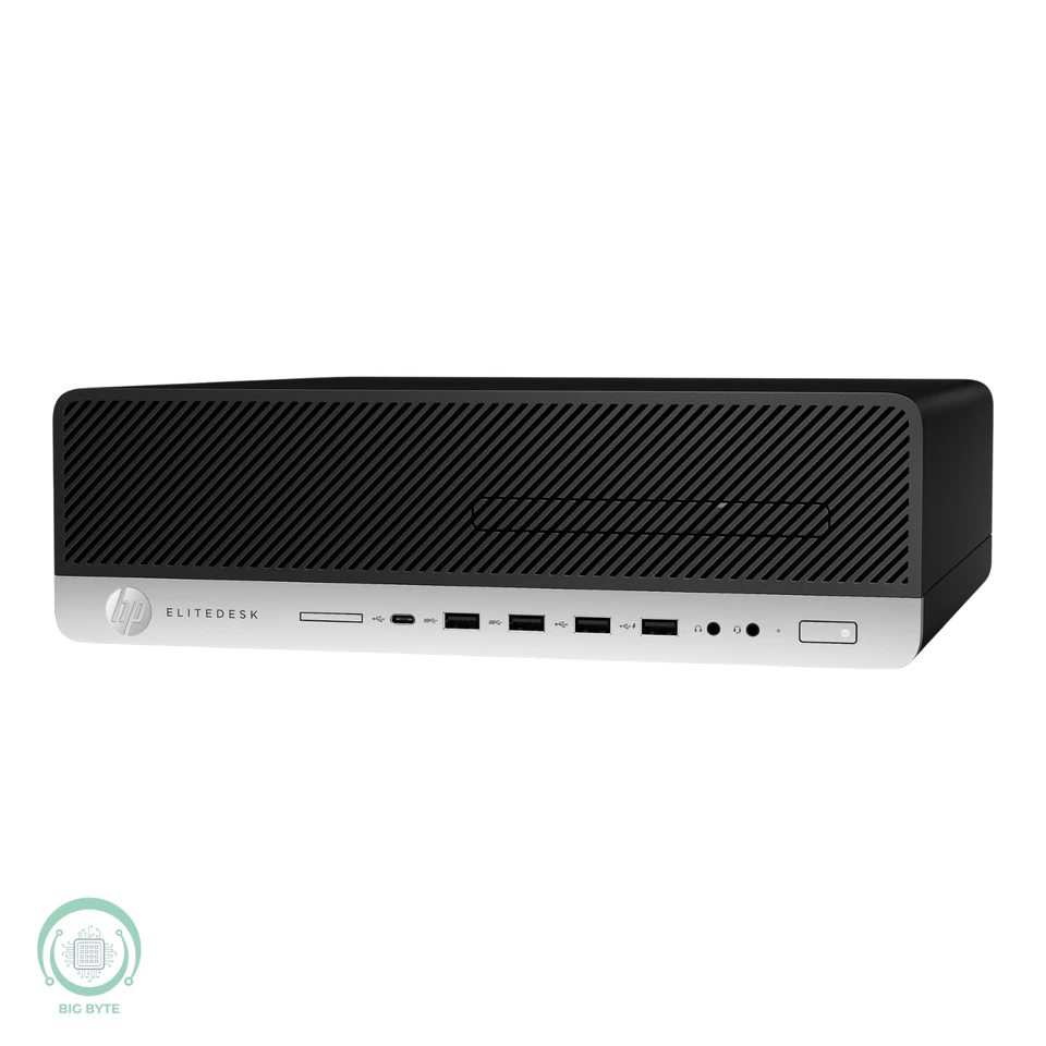 HP Desktop PC i7, up to 32GB RAM, 1TB SSD NVMe/HDD, Windows  Pro, WiFi, DVD-RW - Image 3 of 4
