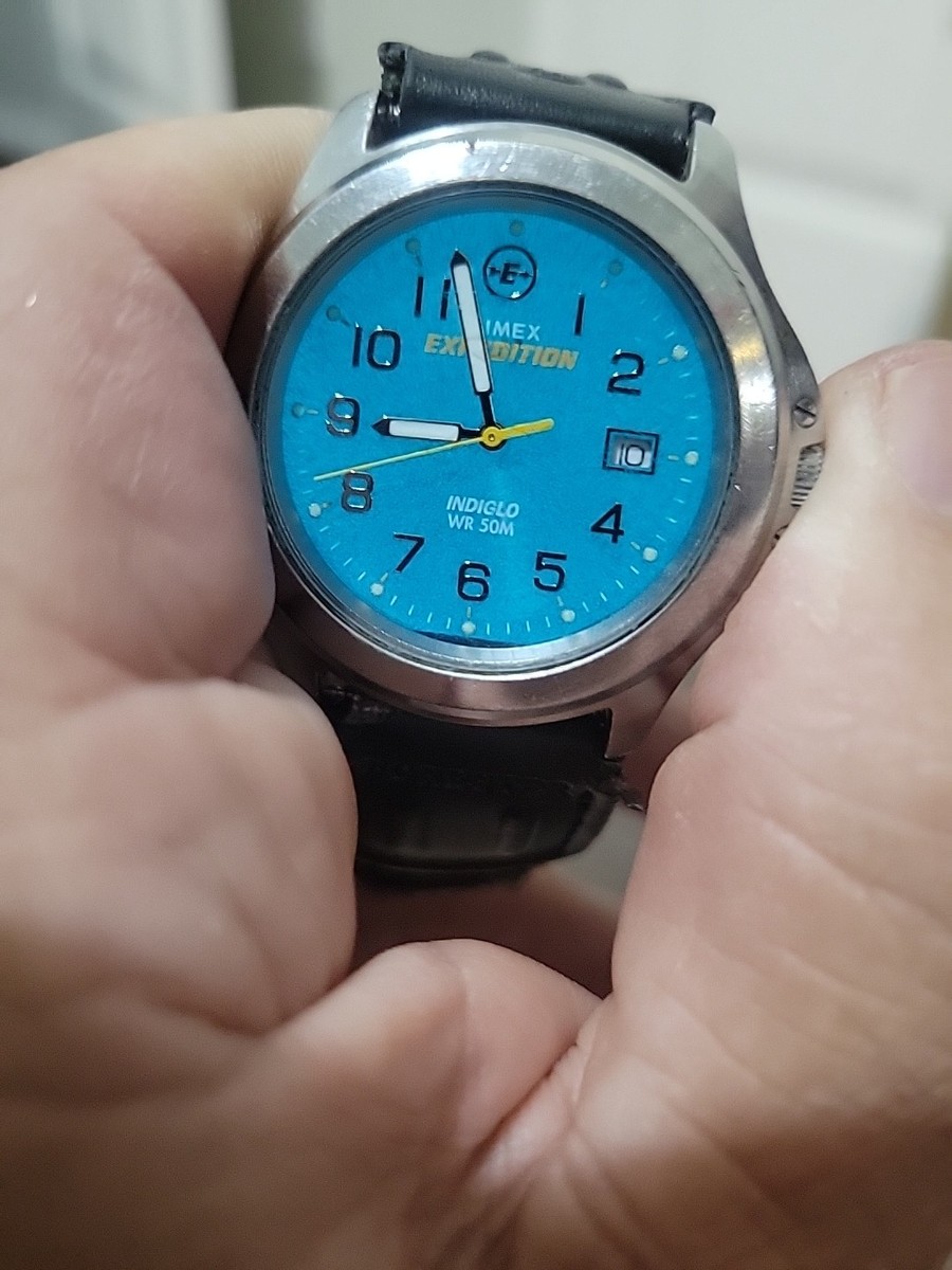 Timex Expedition Indiglo Men's/ new battery | eBay