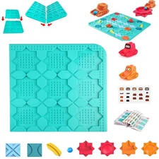 Kids Logical Road Builder Toy Brain Teasers Puzzles Montessori Toys Preschool