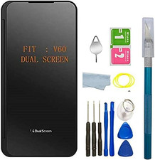 V60 Thinq Dual Screen Front Glass Replacement for LG V60 Thinq V605N Dual Screen