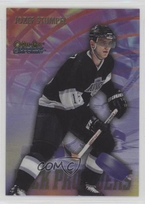 1998-99 O-Pee-Chee Chrome Season's Best Puck Providers Jozef Stumpel #SB24 1s7