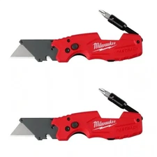 Milwaukee 48-22-1505D FASTBACK 6IN1 Folding Utility Knife (2 PK)