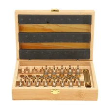 Watch Winder Set, 20pcs High Copper Watch Winding Tool Kit with Wooden Box