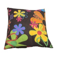 FLORAL PRINT PRINT PILLOW COVER