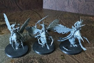 Warhammer 40k AoS 3x Seuchendrohnen Der Chaos Daemons des Nurgle