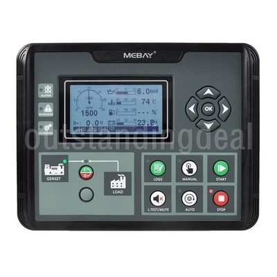 MEBAY DC50C-4G Genset Controller Supports 4G Cloud Control GPS Positioning ot25 