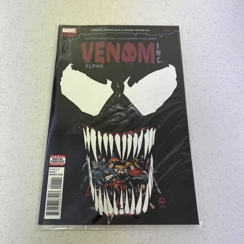 Amazing Spider-Man and Venom: Venom Inc Alpha #1 (2018) Marvel Comics