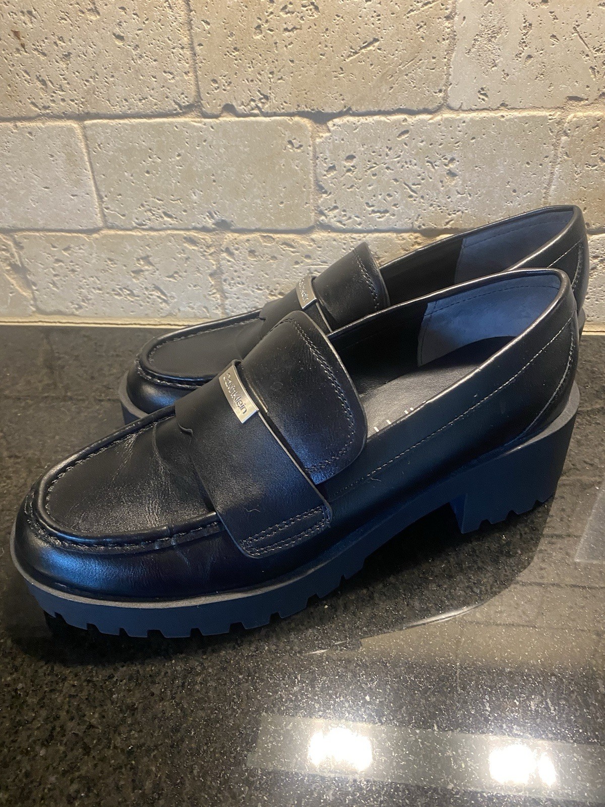 SAOLA Mocassini casual Calvin Klein donna Marli suola a strappo