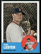 2012 Topps Heritage #76 Jon Lester