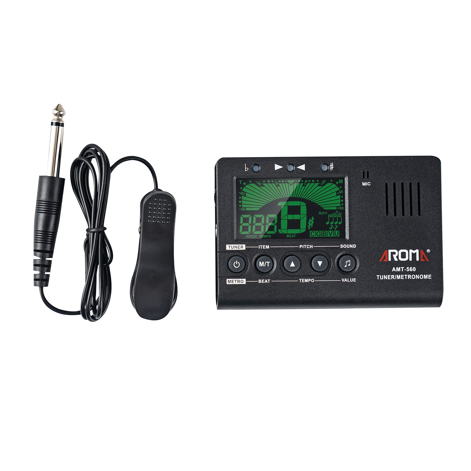 Bulaned Amt-560 Electronic Tuner and Metronome With Built-In Microphone And Pi