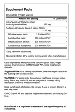 Swanson Probiotic-4 3 Billion Cfu 60 Veggie DrCapsules