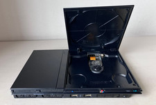 Sony Playstation 2 PS2 Slim Black PAL SCPH-70003 Console - Tested & Working