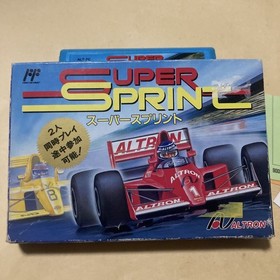 Super Sprint Nintendo Famicom FC Japan Import NTSC-J Rare Retro CIB Boxed Manual