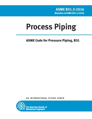 #ad ASME Code for Pressure Piping Process Piping B31.3 2016: Complete Standards $50.98