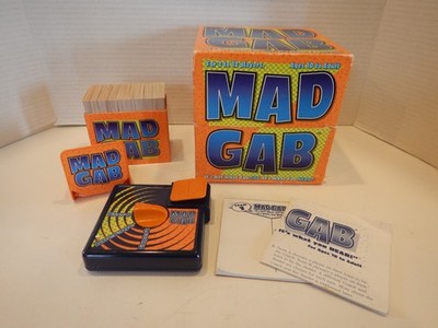 VINTAGE Mad Gab Game COMPLETE Patch Products 1995 Party Game