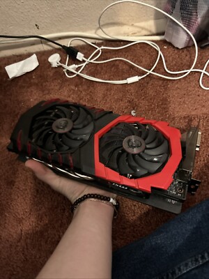 MSI GAMING GeForce GTX 1060 6GB GDRR5 192-bit HDCP Support DirectX 12 Dual TORX 