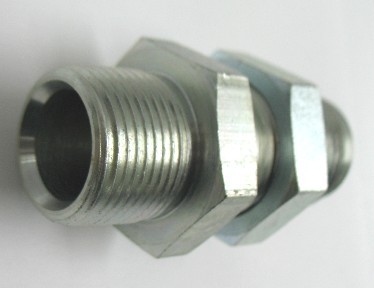AF 2706-08-08 - 1/2 M Rohr (0,840""-14) x 1/2 M JIC 37 Grad (3/4""-16) Schott - Bild 3 von 3