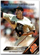 2016 Topps #267 Chris Heston - Future Stars FREE SHIPPING!