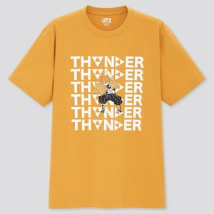 Kimetsu No Yaiba X Uniqlo T Shirt Manga Ut Yellow Size Xl 40 Men New F S Japan Ebay