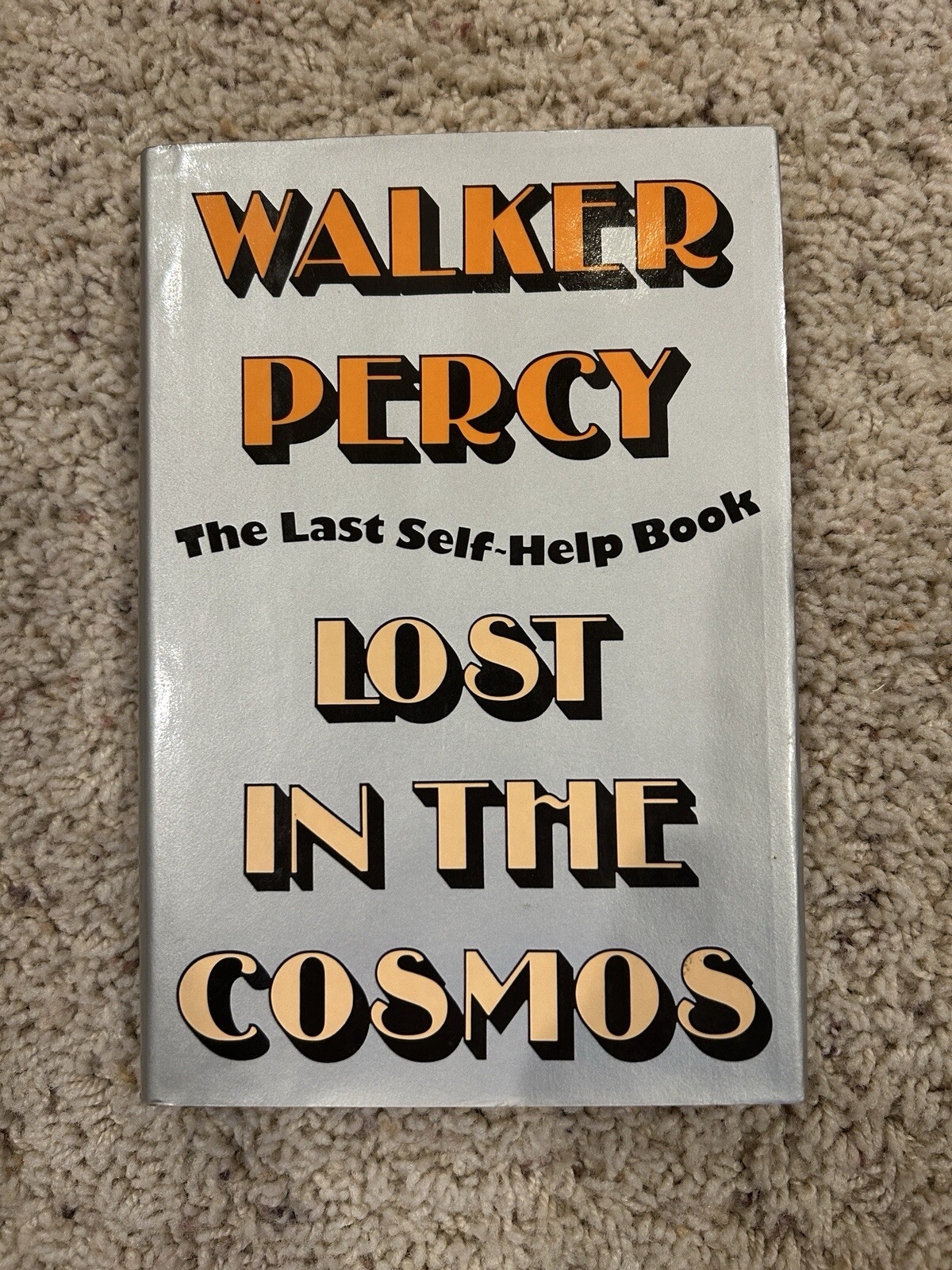 Lost In The Cosmos By Walker Percy First Edition Hardcover
