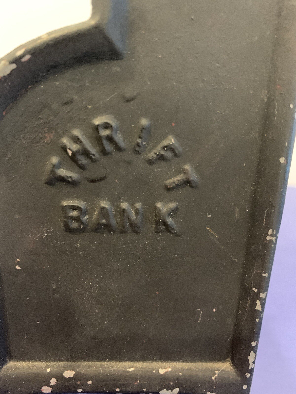 как выглядит Vintage Cast Iron Cash Register Still Coin Bank Missing Bottom Piece фото