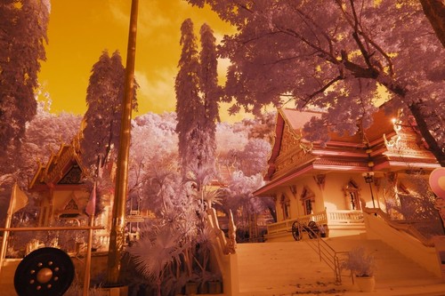 Infrared Filter 52mm, 550nm Candy Chrome *** See Video *** For Full Spectrum - Picture 2 of 16