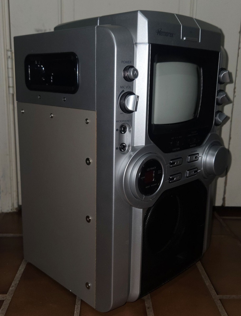 Memorex MKS5636 CD + Graphics Karaoke system with Video Camera