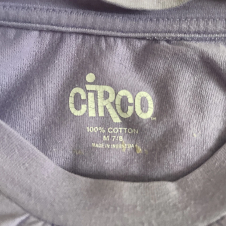 Circo Girl’s Purple Top With Sparkle Size Medium 7/8 - Image 4 of 4