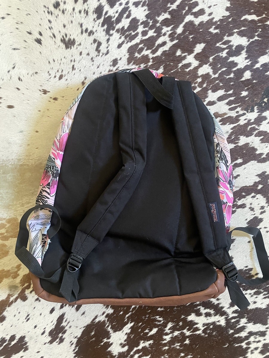 Nice GENUINE JANSPORT CITY VIEW Agave Zebra LEATHER BOTTOM