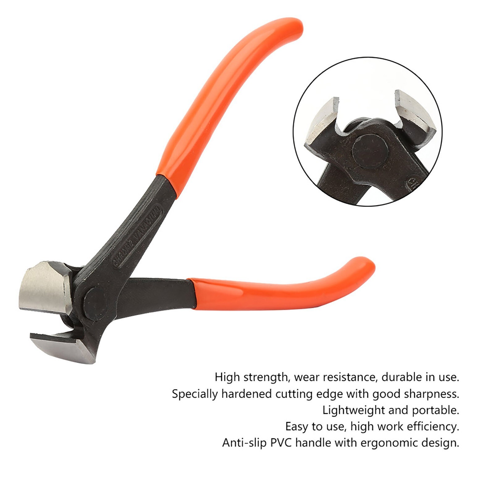 6-Inch Steel Wire Cutter Pliers for Cable and Fixings  