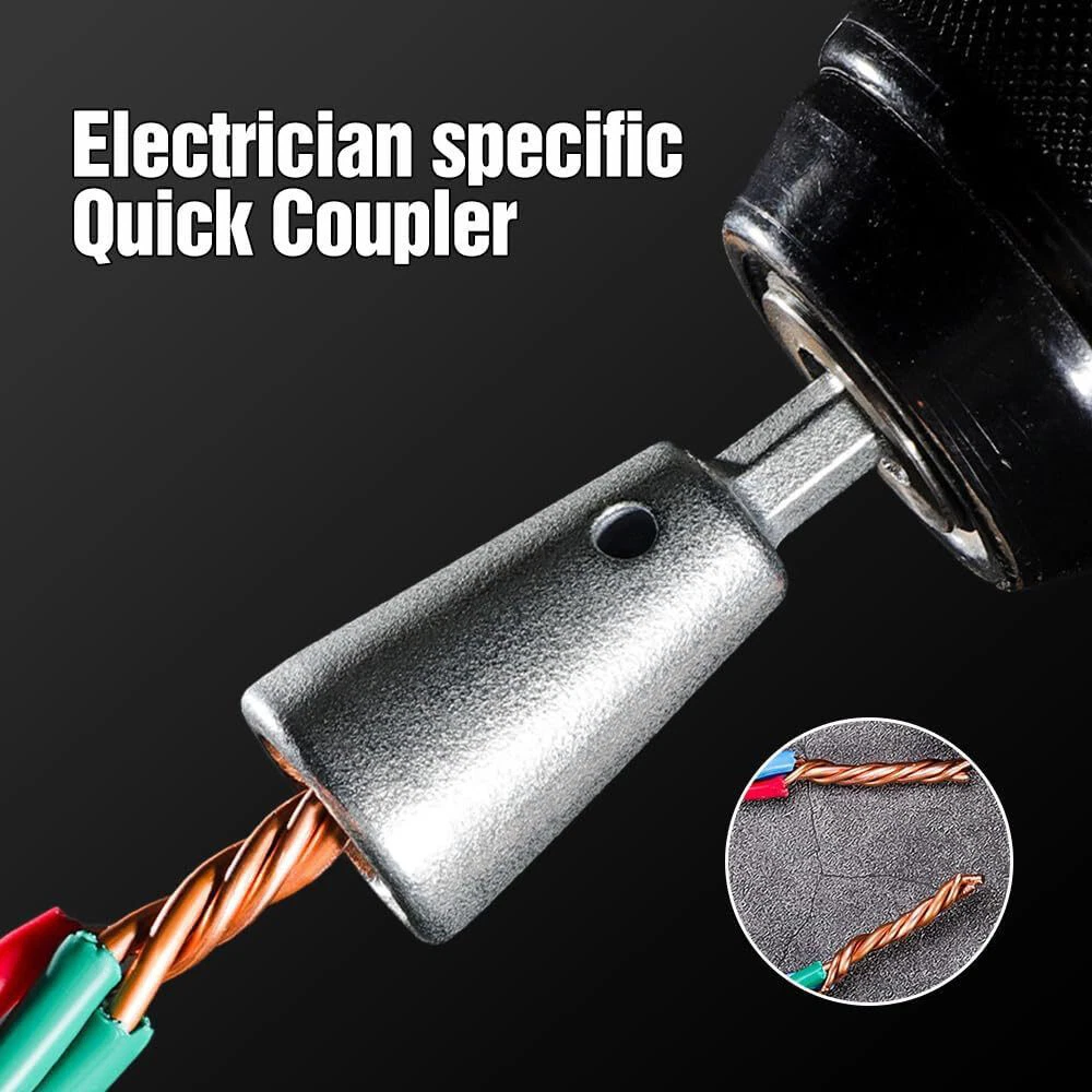 2PCS Wire Nut Twisting Tool Wire Cable Twister for Electrical Power Drill Driver 2PCS Wire Nut Twisting Tool Wire Cable Twister for Electrical Power Drill Driver