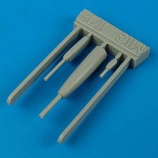 Quickboost 48224 1/48 MiG17F G u n Barrels for Hobby Boss