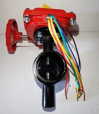 3" GROOVED BUTTERFLY VALVE WITH TAMPER SWITCH (USUALLY SHIPS SAME DAY )