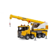 Bruder Scania Super 560R Liebherr Crane Truck w/ Light & Sound