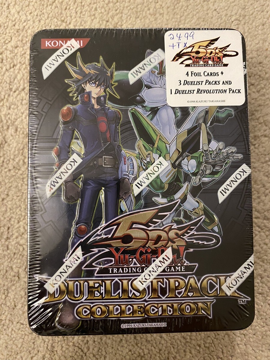 遊戯王　DUELIST PACK 5D'S編 全種未封BOXセット　遊星クロウ Yu-Gi-Oh 5D's 2011 Duelist Pack Collection Black Tin Factory