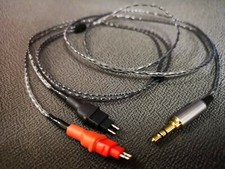 1.2Meter occ silver Cable For Sennheiser HD600 HD650 Headphone High Grade