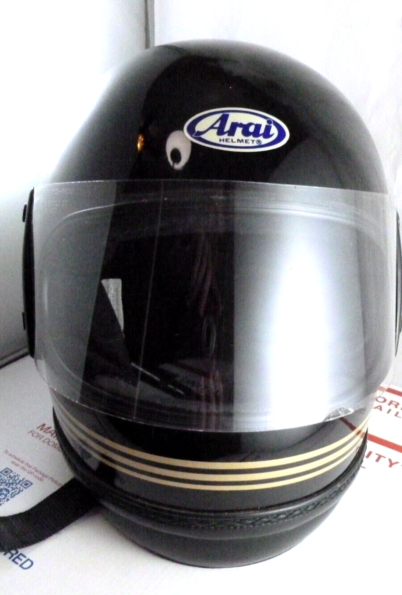 Vintage Arai OMNI Full Face Motorcycle Helmet Size M Black