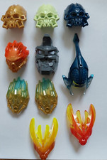 Lego Bionicle Maske Sammlung 10 Stück Masken Ersatzteil für Figuren Einzelteil