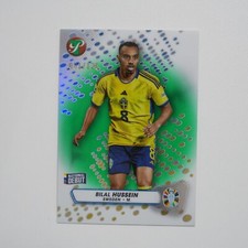 2023 Topps Pristine Soccer UEFA EURO Bilal Hussein #176 GREEN DEBUT 001/125 !!!
