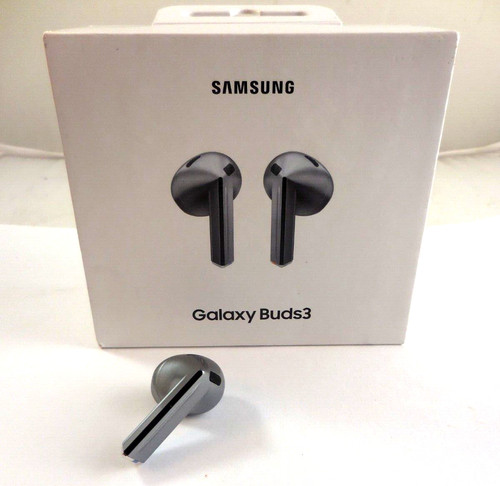 Samsung Galaxy Buds3 SM-R530 True Wireless Bluetooth Left Side Earbud-Silver