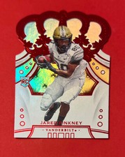 Jared Pinkney ~ 2020 Panini Chronicles Crown Royale ~ Die-Cut Red ~ Rookie RC