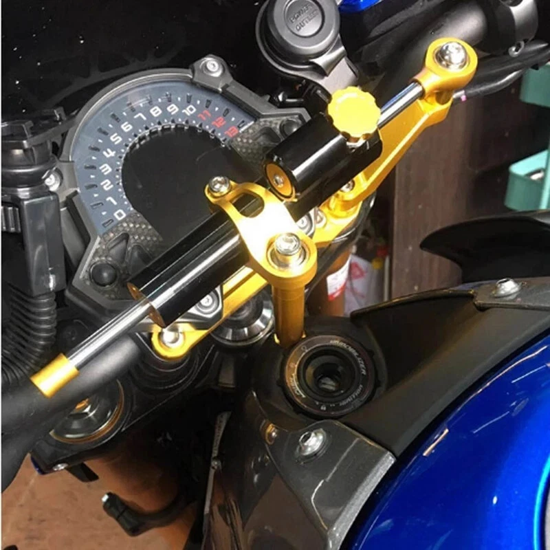 Estabilizador amortiguador de dirección CNC para motocicleta Honda GROM 125 MSX125 2014-2023 Foto 2 de 4