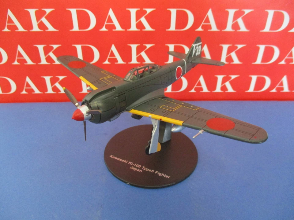Die cast 1/72 Modellino Aereo Aircraft Kawasaki Ki-100 Type 5 Japan - Immagine 2 di 4