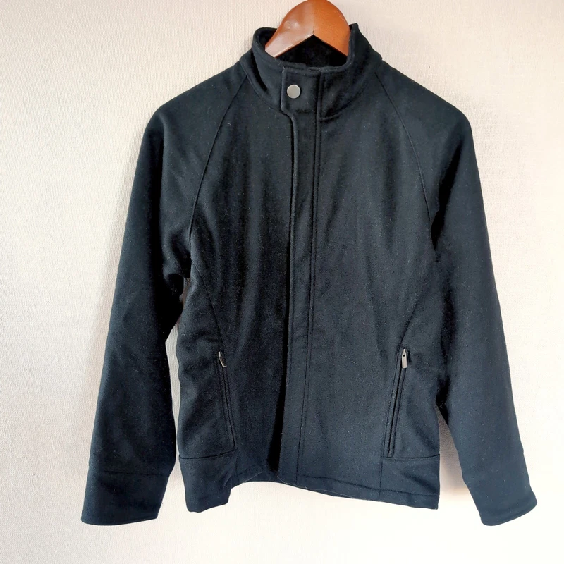 smartwool merino wool blend full zip gorpcore jacket