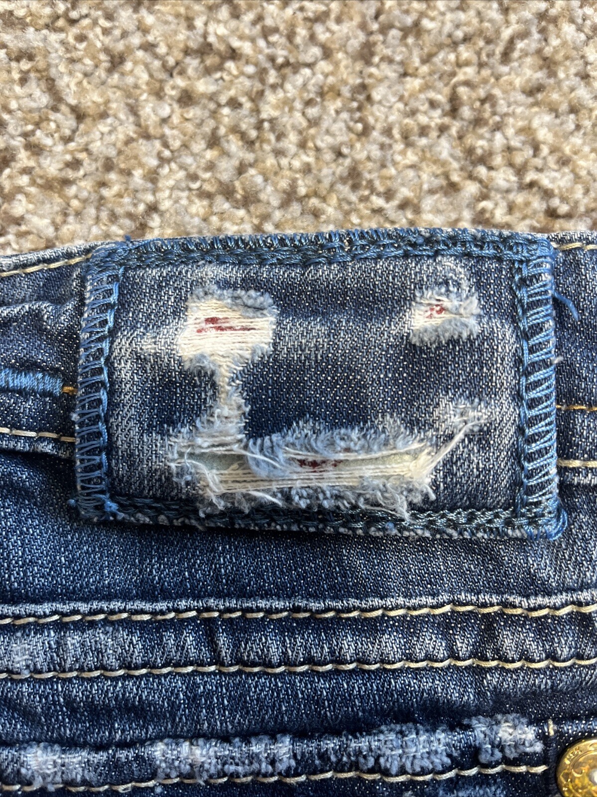 MEK Denim Women's Jean Shorts Cut off Distressed Fray Hem Sz 24 OAXACA - View 11