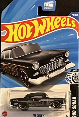 Hot Wheels '55 Chevy BLACK - Picture 5 of 5