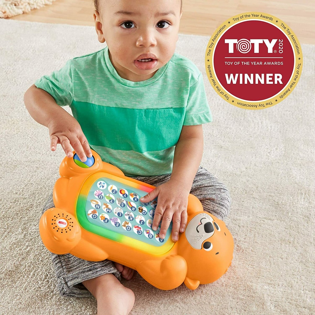 Fisher Price LINKIMALS A to Z OTTER with Interactive Keyboard