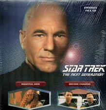 Star Trek Next Generation 149/150: Rightful Heir/Second Chances Laserdisc