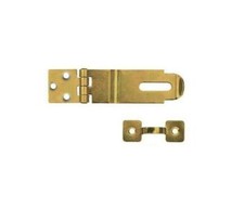 Heavy Duty Metal Hasp & Staple 180mm x 50mm / Zink Door Lock Padlock Latch