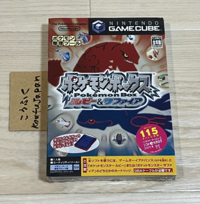 Pokemon Box Ruby & Sapphire Nintendo Gamecube GC Japanese Ver. Sealed